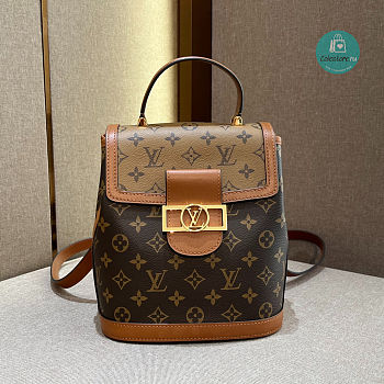 Louis Vuitton Dauphine Backpack Pm Monogram 19x20.0x12 cm