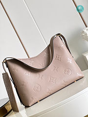 Louis Vuitton CarryAll MM Monogram Empreinte Leather in Beige 39 x 30 x 15 cm  - 2