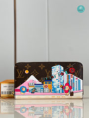 Louis Vuitton Zippy Monogram Street Style Long Wallet 19.5 x 10.5x 2.5cm - 1