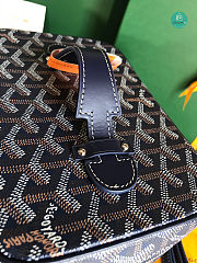 GOYARD Goyardine Muse Vanity Case Black 20x14x16 cm - 2