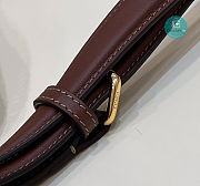 Fendi Raffia Bag Croissant In Beige Bag 29×1×23cm - 6