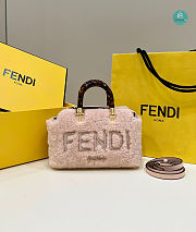 Fendi By The Way Boston Mini Light Pink Sheepskin 17x8x12cm - 1