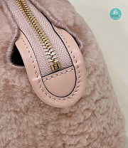 Fendi By The Way Boston Mini Light Pink Sheepskin 17x8x12cm - 5
