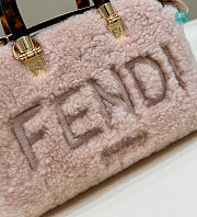Fendi By The Way Boston Mini Light Pink Sheepskin 17x8x12cm - 6