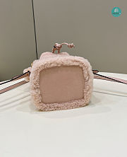 Fendi Mon Tresor Pink Nubuck Minibag 15x13x20cm - 6