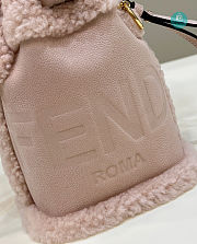 Fendi Mon Tresor Pink Nubuck Minibag 15x13x20cm - 2