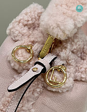 Fendi Mon Tresor Pink Nubuck Minibag 15x13x20cm - 3