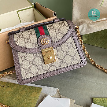 Gucci Ophidia Small Top Handle Bag 17.5x13x6 cm