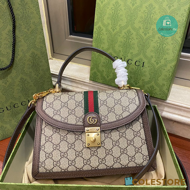 Gucci Ophidia Top Handle Bag 25x17.5x7 cm - 1
