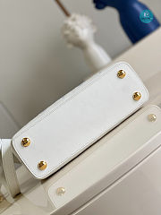Louis Vuitton Capucines BB Monogram Flower In White 27 x 18 x 9cm - 5
