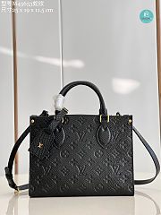 Louis Vuiiton OnTheGo PM Monogram Empreinte Leather 25 x 19 x 11.5 cm  - 1