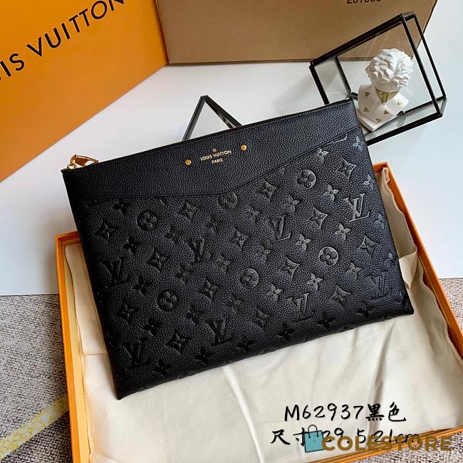 Louis Vuitton Daily Pouch Monogram Empreinte Leather 29.5 x 21 x 1 cm - 1
