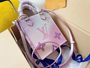 Louis Vuitton Petit Sac Plat Sunrise Pastel 14 x 17 x 5 cm - 2