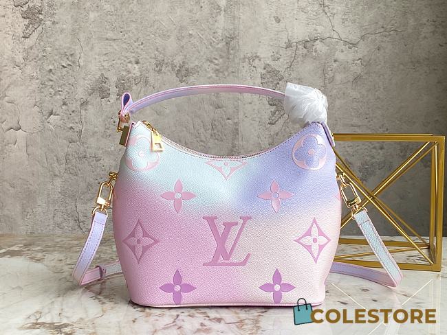 Louis Vuitton Marshmallow Hobo Bag In Sunrise Pastel Size 24x22x13cm - 1
