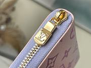 Louis Vuitton Sunrise Pastel monogram Zippy Coin Purse 11 x 8.5 x 2 cm - 4
