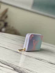 Louis Vuitton Sunrise Pastel monogram Zippy Coin Purse 11 x 8.5 x 2 cm - 5