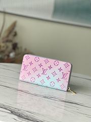 Louis Vuitton Zippy Wallet Sunrise Pastel 19.5 x 10.5 x 2.5 cm - 6