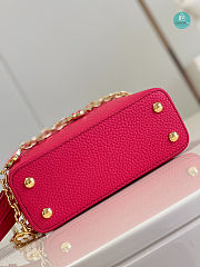 Louis Vuitton CAPUCINES Mini Handbags in Pink 21 x 14 x 8 - 4