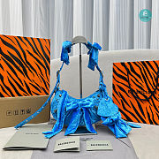 Colestore Balenciaga Le Cagole Shoulder Bag In Blue 26x16x9.9 cm - 1