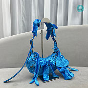 Colestore Balenciaga Le Cagole Shoulder Bag In Blue 26x16x9.9 cm - 4