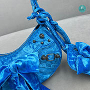 Colestore Balenciaga Le Cagole Shoulder Bag In Blue 26x16x9.9 cm - 3