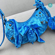 Colestore Balenciaga Le Cagole Shoulder Bag In Blue 26x16x9.9 cm - 2