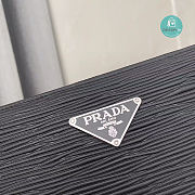 Prada Long Wallet In Black Leather 20x10x2 cm - 4