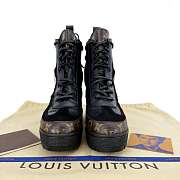 Louis Vuitton Checkpoint Combat Desert Boot With Stickers  - 5