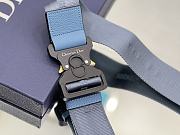 Dior And Shawn Saddle Bag In Blue For Men 20 x 28.6 x 5 cm - 4