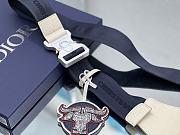 Dior And Shawn Saddle Bag In White For Men 20 x 28.6 x 5 cm - 4