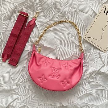Louis Vuitton Over The Moon Bubblegram Leather In Pink 27×7×15.5cm