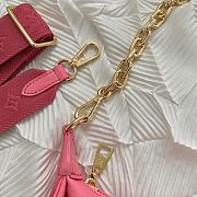 Louis Vuitton Over The Moon Bubblegram Leather In Pink 27×7×15.5cm - 3