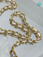 Chanel Gold Square Box Chain Bag 11x7x4cm - 3