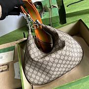 Gucci Attache Large Shoulder Bag in Brown  size 35 x 32 x 6 cm - 3