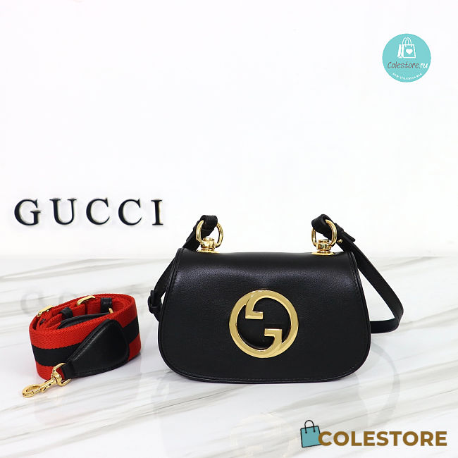 Gucci Blondie Mini Bag In Black 22x13x5.5cm - 1