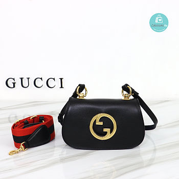 Gucci Blondie Mini Bag In Black 22x13x5.5cm