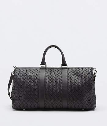 Bottega Veneta Intrecciato In Black 27 x 50 x 24 cm