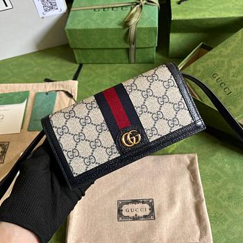 Gucci Ophidia GG Mini Bag in Black 19x10x3 cm 