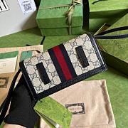 Gucci Ophidia GG Mini Bag in Black 19x10x3 cm  - 6