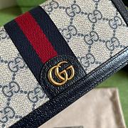 Gucci Ophidia GG Mini Bag in Black 19x10x3 cm  - 3