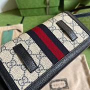 Gucci Ophidia GG Mini Bag in Black 19x10x3 cm  - 2