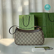 Gucci Ophidia Mini Bag In Beige 25x15x6.5cm - 5