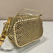 Prada Satin Mini-bag With Platinum 6x21x10cm - 3