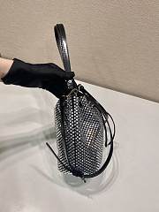 Prada Satin Mini-bag With Crystal 6x21x10cm - 6