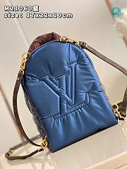 Louis Vuitton Pillow Palm Springs Navy Blue Mini Backpack 17 x 22 x 10 cm - 3