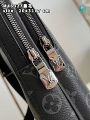 Louis Vuitton Avenue Slingbag Monogram Macassar Canvas In Black 20 x 31 x 7 cm - 3