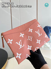 Louis Vuitton Daily Pouch Monogram Empreinte In Pink 29.5 x 21 x 1 cm - 3