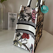 Small Christian Dior Stripes Flower Patterns Casual 26.5cm - 5