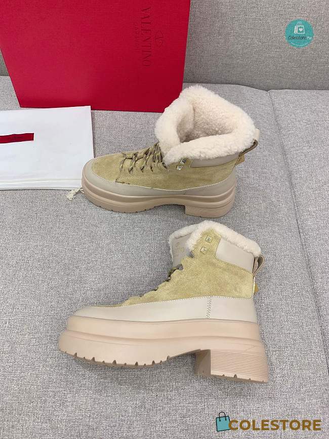 Valentino Boots in Beige 001 - 1