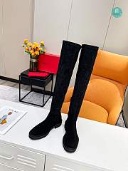 Valentino Garavani Over-The-Knee Boots in Black - 4